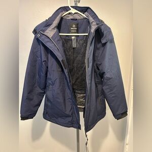 Wantdo Blue Hooded Jacket